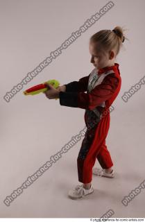 DENISA PILOT STANDING POSE WITH GUN 3